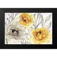 thumbnail image 2 of Allen, Kimberly 14x11 Black Modern Framed Museum Art Print Titled - Yellow Blooming, 2 of 5