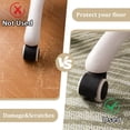 thumbnail image 2 of ChakmeOne 36x48 Inches Office Chair Mat for Hardwood & Tile Floors,Heavy Duty Desk Rug Hard Floor Protector,Non-Slip & Machine Washable Under Desk Rug,Perfect for Home Office and Gaming Chairs, 2 of 8