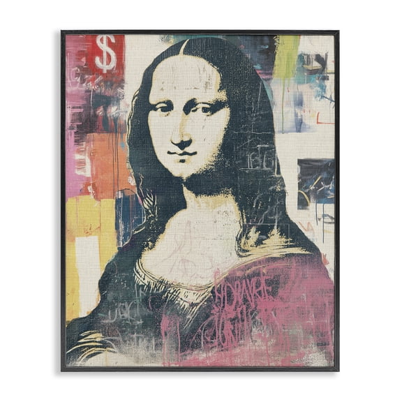 Stupell Industries Urban Renaissance Portrait Black Framed Giclee Art, design by Svetlana Aleynikova