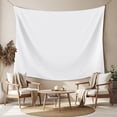 thumbnail image 2 of White Small Tapestry for Bedroom Wall Hanging Tapestry, Modern Minimalist Pure Soild Color Ceiling Backdrop Tapestries Poster Blanket Wall Decor for Teens Room Living Room Dorm 23" x 28", 2 of 8