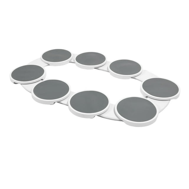 Tiradora de Gabinete de Dispensa, Construcció Segura Anti -Slip de 360 Grados de Rotacia de la Mesa de Comedor para mesa rectangular