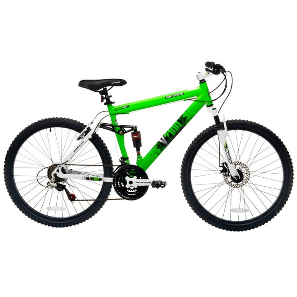 26" V2100 Men's Mountain Bike with Full Suspension, Available in 4 Colors - Walmart.com