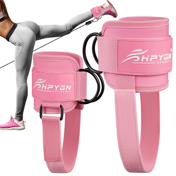 Correas de tobillo HPYGN para máquinas de cable, gimnasio, correas de tobillo para mujer