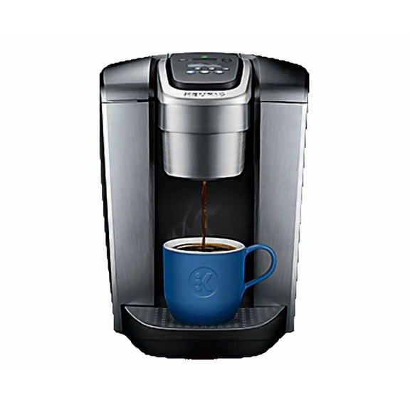 K-Elite® Single Serve Coffee Maker - Brushed Silver