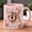 Black, variant on Stand Mixer Coffee Mug Personalized Baking Lover Ceramic Cup with Pink Cupcake Design