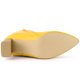 thumbnail image 5 of Botines de tacón en bloque con punta en punta para mujer Amarillo 37, 5 of 6