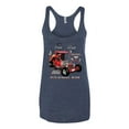 thumbnail image 2 of Ford Model T Roadster 1923 Old School Ride Classic Vintage | Womens Cars and Trucks Premium Tri-Blend Racerback Tank Top, Vintage Navy, Medium, 2 of 4