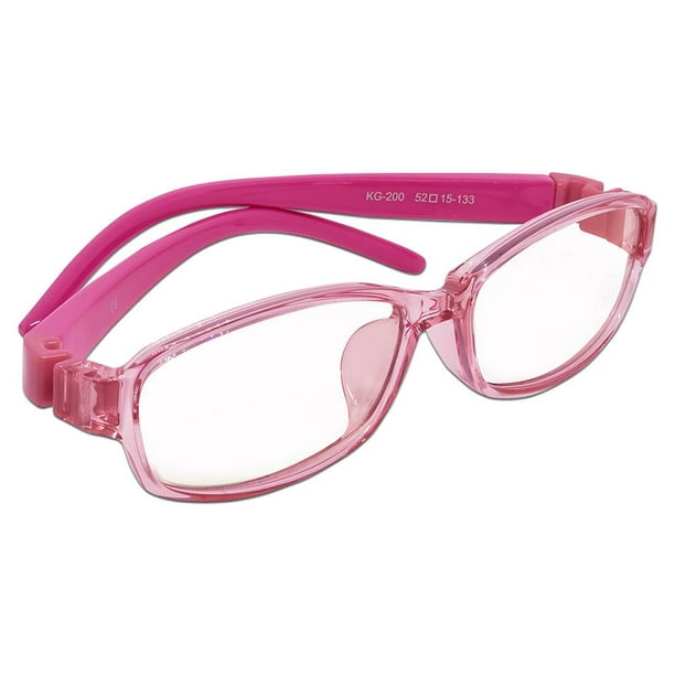 Lentes Gamer Game Factor KG-200 Kids, Anti Luz Color Rosa
