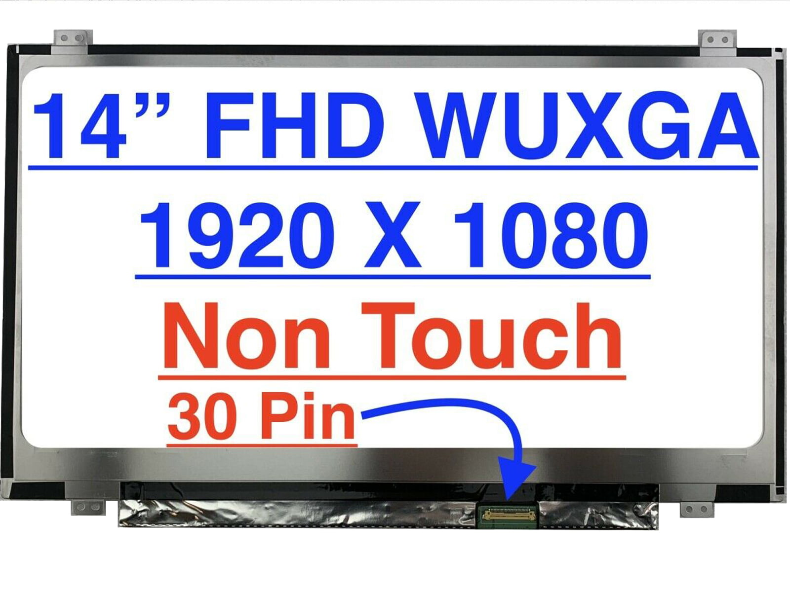 14" FHD LCD LED IPS Panel 1080P New for AUO P/N B140HAN04.2 HW1A H/W:1A 