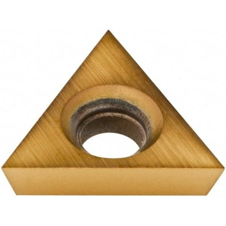 

Hertel TPCB220.1 Grade HP520B Carbide Boring Insert TiN Finish 60° Triangle 11° Relief Angle 1/4 Inscr Circle 3/32 Thick 0.002 Corner Radius