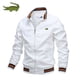 thumbnail image 2 of Chamarra Bomber Para Hombre Con Estampado De Solapa casual Cremallera Deporte Al Aire Libre trench coat De Alta Calidadpangjing, 2 of 4