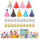 thumbnail image 4 of 31 piezas de adorables sombreros para fiestas de cumpleaños infantiles, tocados y accesorios para fiestas, 4 of 7