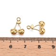 thumbnail image 3 of Ion Plating(IP) 304 Stainless Steel Charms Cherry Charms Real 18K Gold Plated 14.5x11x2mm Hole: 1.8mm, 3 of 3