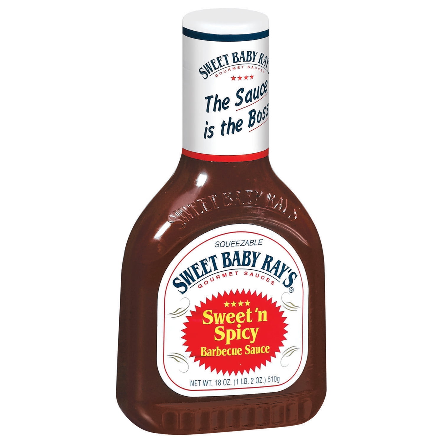 Sweet Baby Ray&amp;#39;s Gourmet Sauces Sweet &amp;#39;n Spicy Barbecue Sauce, 18 oz ...