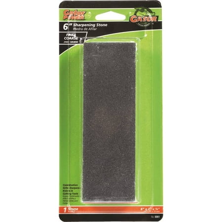 8126344,SHARPENING STONES,SILICON CARBIDE ''GATORGRIT'' OA Size In=6x2x3/4