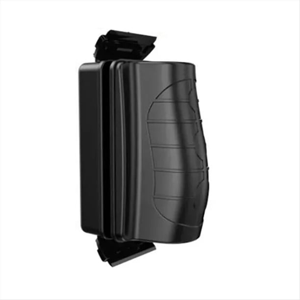 Cepillos Magnéticos para Peceras de Acuario, Limpiador Raspador de Algas para Ventanas de Vidrio, Herramientas de Aquascaping, Herramienta de Limpieza Negra
