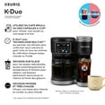 thumbnail image 3 of Cafetera Keurig K-Duo, monodosis y jarra K-Cup, color negro, 3 of 7
