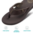 thumbnail image 2 of Reef Men's Phantom Nias Flip-Flop, Brown/Fossil, 10, 2 of 2