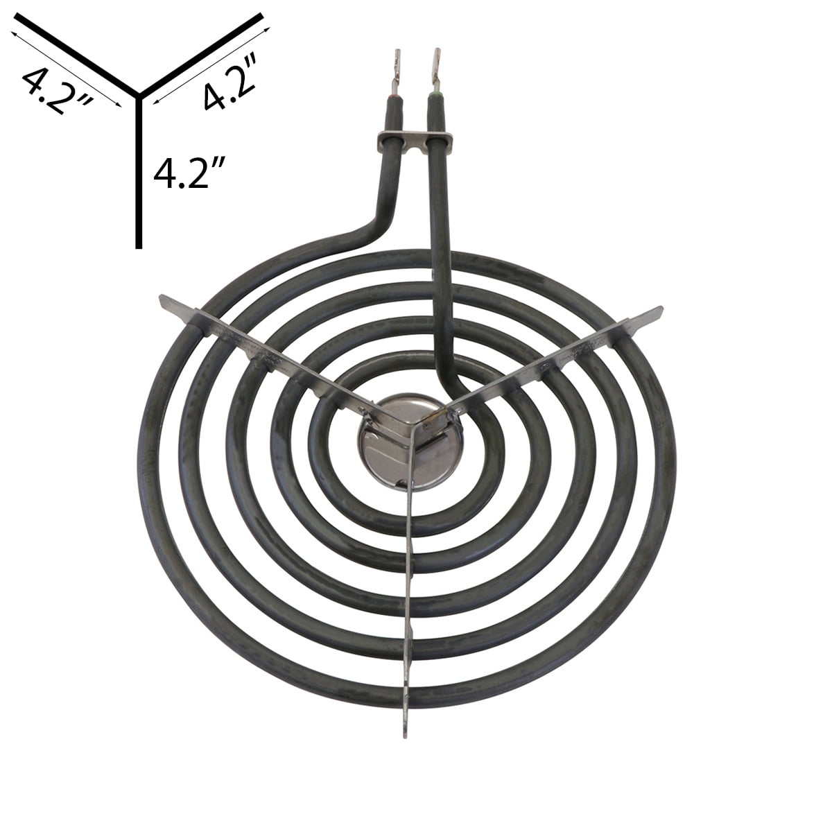Kitchen Basics 101 WB30T10074 WB30T10078 Electric Range 4 Piece Set Surface Element Burner Kit for GE Hotpoint AP3186376, 243922, 911363, WB30T10033, AP5983743, WB30X20479, WB30X24401, PS11721464