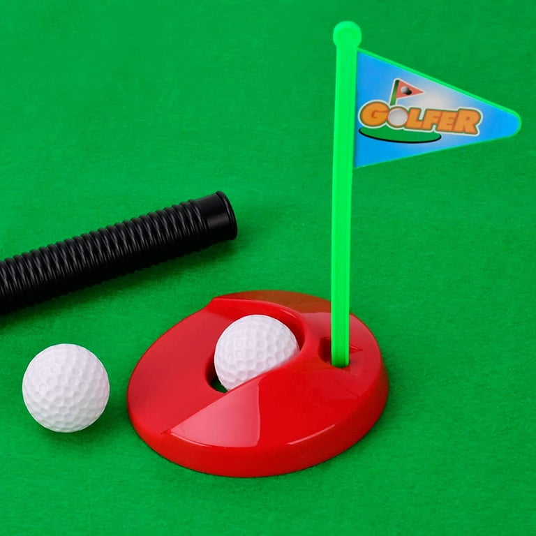 Mini Toilet Golf Toy Set Potty Putter Toilet Time Golf Game Golf