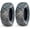 DAV110 AT25X10-12, variant on 24x8-12 ATV All Terrain Tires Set of 2 DAV110 6PR Heavy Duty Tubeless Off-Road Tires for ATV UTV Puncture Resistant Mud Sand Snow Trail Tires