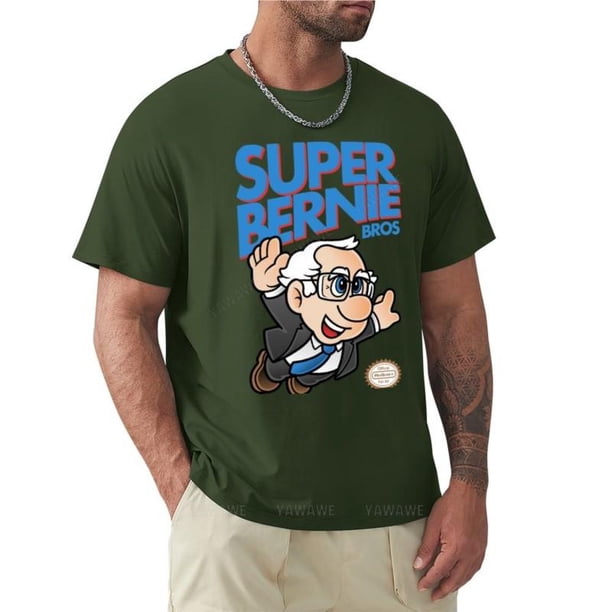 Camiseta negra para hombre camiseta de Super Yuri Bros camisetas negras camisetas cortas para hombre camisetas de algodón para hombre