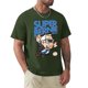 thumbnail image 1 of Camiseta negra para hombre camiseta de Super Yuri Bros camisetas negras camisetas cortas para hombre camisetas de algodón para hombre, 1 of 7