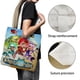 thumbnail image 3 of Petronix Defenders Bolso de tela con estampado de lienzo para mujer, bolsa de compras reutilizable y estética, con cremallera interior, regalo para mujer,38*45cm., 3 of 6