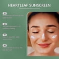 thumbnail image 3 of Sunscreen SPF 50+ with Heartleaf and Panthenol, UV Shield, Lightweight Non-Greasy Formula, Natural Finish, Vegan Friendly Protection, 3 of 5