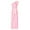 Pink, variant on Miutii Kids Flower Girls Sparkly Allover Sequins Long Pants Jumpsuit One Shoulder Sleeveless Wide Leg Pink 8