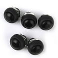 thumbnail image 1 of Interruptor Momentáneo Macarena 5pcs Impermeable Del Coche Del Timbre Negro, 1 of 8