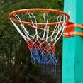 thumbnail image 4 of Removable Basketball Frame Rim, Wall Door Mounted Basketball Hoop Replacement with All Weather Net, Basketball Rim for Indoor Outdoor Garage Backyard, 4 of 9