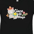thumbnail image 4 of Inktastic Cinco De Mayo with Llama and Flower Boys or Girls Toddler T-Shirt, 4 of 5