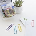 thumbnail image 3 of BAZIC Paper Clips 50mm Jumbo Large Size, Color Paper Clip Paperclips (100/Pack), 1-Pack, 3 of 7