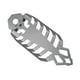 thumbnail image 4 of Accesorios de modificación de cubierta de amortiguador de motocicleta de aleación de aluminio, fáciles de instalar para motocross ATV, protector duradero universal de primera calidad. Plata, 4 of 9