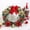 #B, variant on Angmile Christmas Wreath Pre-lit LED Strings of Christmas Wreaths Outdoor Garden Wreath Decorations Holiday Decorations for Doors, Windows, Fireplaces, Living Room