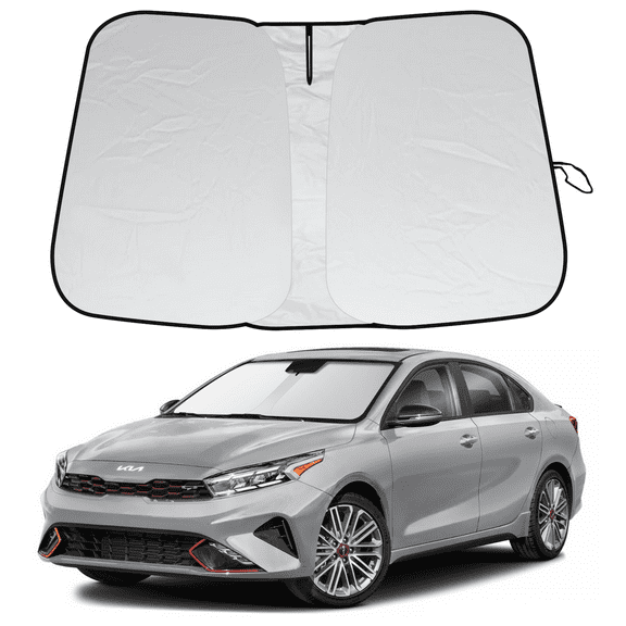 Custom For Kia Forte 2019-2024 Windshield Sun Shade UV Block Foldable Protector