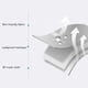 thumbnail image 3 of Cojín De Soporte Para El Baño De Bebé, Almohada De Bañera Infantil Transpirable Suave Y Encantador Patrón De Ajustable Para Baño Para Recién Nacidos, 3 of 7