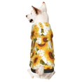 thumbnail image 1 of Balery Modern Elegant Sunflower Sudadera con Capucha para Perros Pequeños – Ropa para Mascotas, Disfraz para Perros y Gatos, Ideal para Fiestas y Cosplay-X-Large, 1 of 7