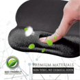 thumbnail image 2 of Ergonomic Mouse Pad With Wrist Support Gel Mouse Pad With Wrist Rest, Comfo, 2 of 2