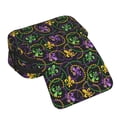 thumbnail image 4 of Hirioo Mardi Gras6 for Large Grid Mesh Pencil Case with Zipper Stationery Organizer Case, 4 of 7