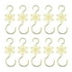thumbnail image 4 of 10 ganchos para adornos navideños, soporte multifuncional para calcetines con forma de copo de nieve Oro, 4 of 9