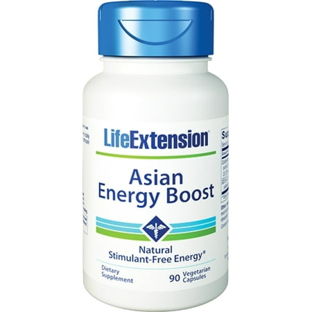 Life Extension, Asian Energy Boost, 90 Veggie (Best Vitamin For Energy Boost)