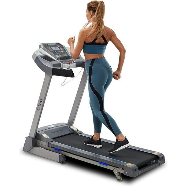 Topfinel UMAY Foldable Treadmills for Home, Smart Electric Portable Treadmill with Manual