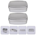 thumbnail image 4 of MasteelfCA 2Pcs Multi-function Soap Cases Convenient Soap Boxes Aluminum Earphone Cases Soap Supply, 4 of 7