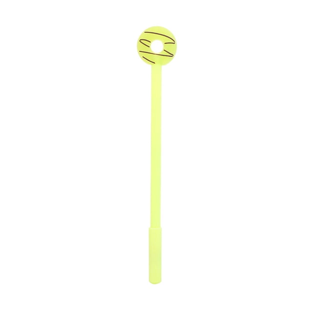 05mm Donut Gel Pen Liquid Gel Ink Rollerball Writing Instrument for School and Home Use - 2ml Capacity