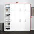 thumbnail image 5 of Prepac Elite 80 - Inch Storage Cabinet Set C - 6 pc - White, 5 of 6