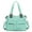 Mint Green, variant on Yonrjhukm Large Capacity Nylon Shoulder Bag, Multi Pocket Travel Backpack, Versatile Organizer for Laptops, Gym, Work, Shopping, and Daily Use, Durable & Water-Repellent