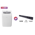 thumbnail image 1 of LG AC Portátil, 1 Ton, Frío y Calor (Voltaje 115V / 60HZ) + LG Soundbar | Barra de sonido LG SK1D | 2.0 canales | conectividad Bluetooth®, 1 of 3