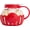 Red, variant on Ecolution Patented Micro-Pop Microwave Popcorn Popper with Temperature Safe Glass, 3-in-1 Lid Measures Kernels and Melts Butter, Made Without BPA, Dishwasher Safe, 1.5-Quart, Red